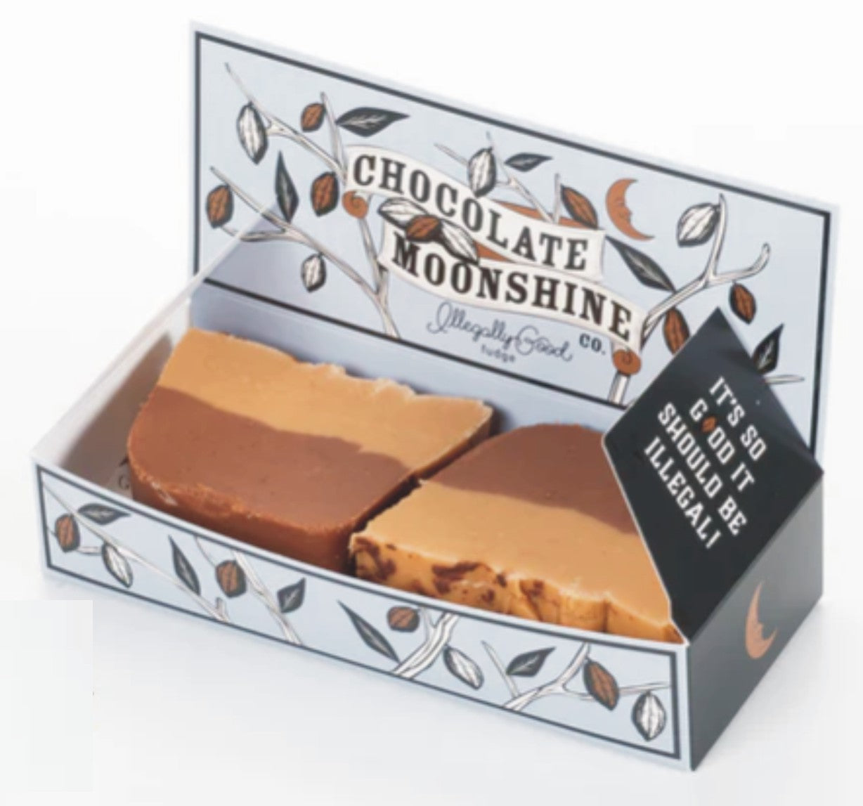 Chocolate Moonshine Artisan Fudge 1/2 lb